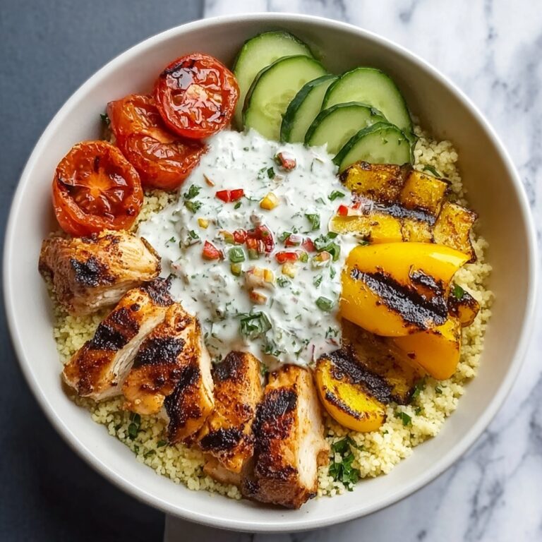 Greek Chicken Tzatziki Bowls Recipe
