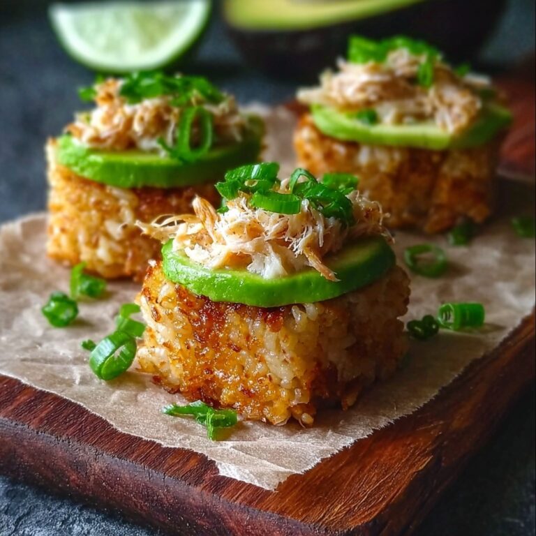 Crispy Rice with Spicy Crab and Avocado: Epic Flavor Fusion Recipe